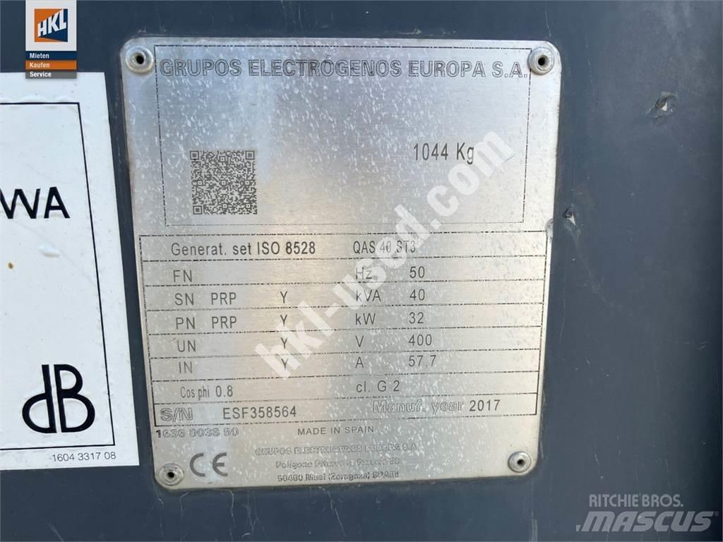 Atlas Copco QAS 40 KDS مولدات أخرى