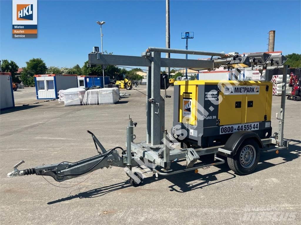 Atlas Copco QAS20 KDS أبراج خفيفة