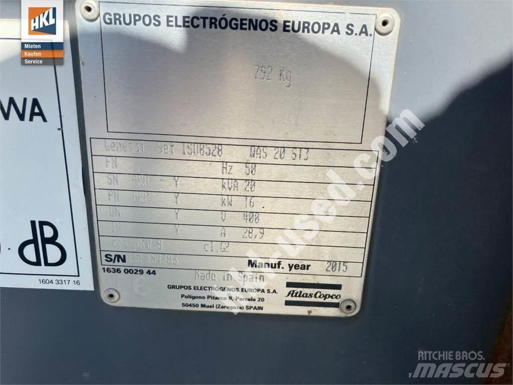Atlas Copco QAS20 KDS أبراج خفيفة