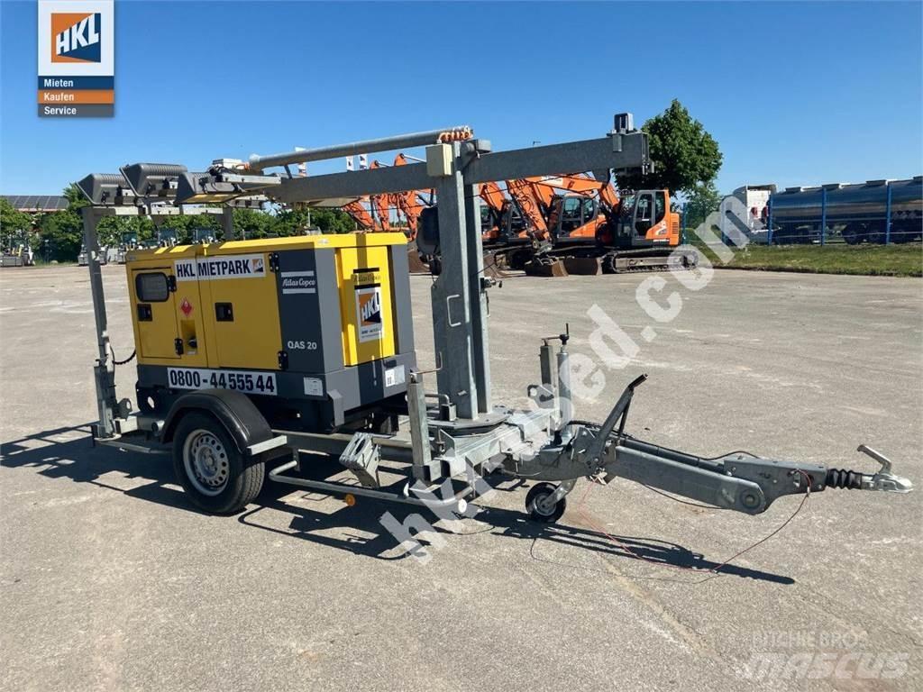 Atlas Copco QAS20 KDS أبراج خفيفة