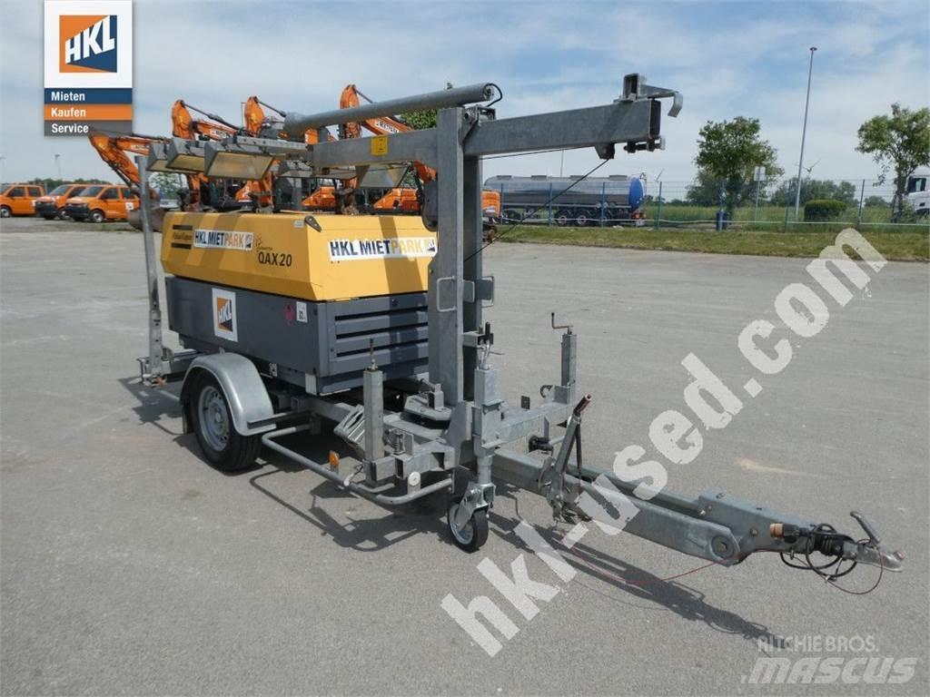 Atlas Copco QAX 20 DDLT أبراج خفيفة