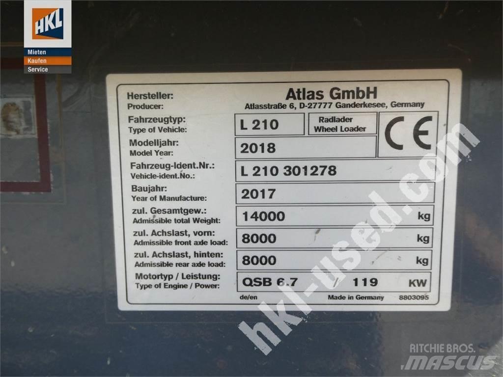 Atlas L 210 لوادر بعجل