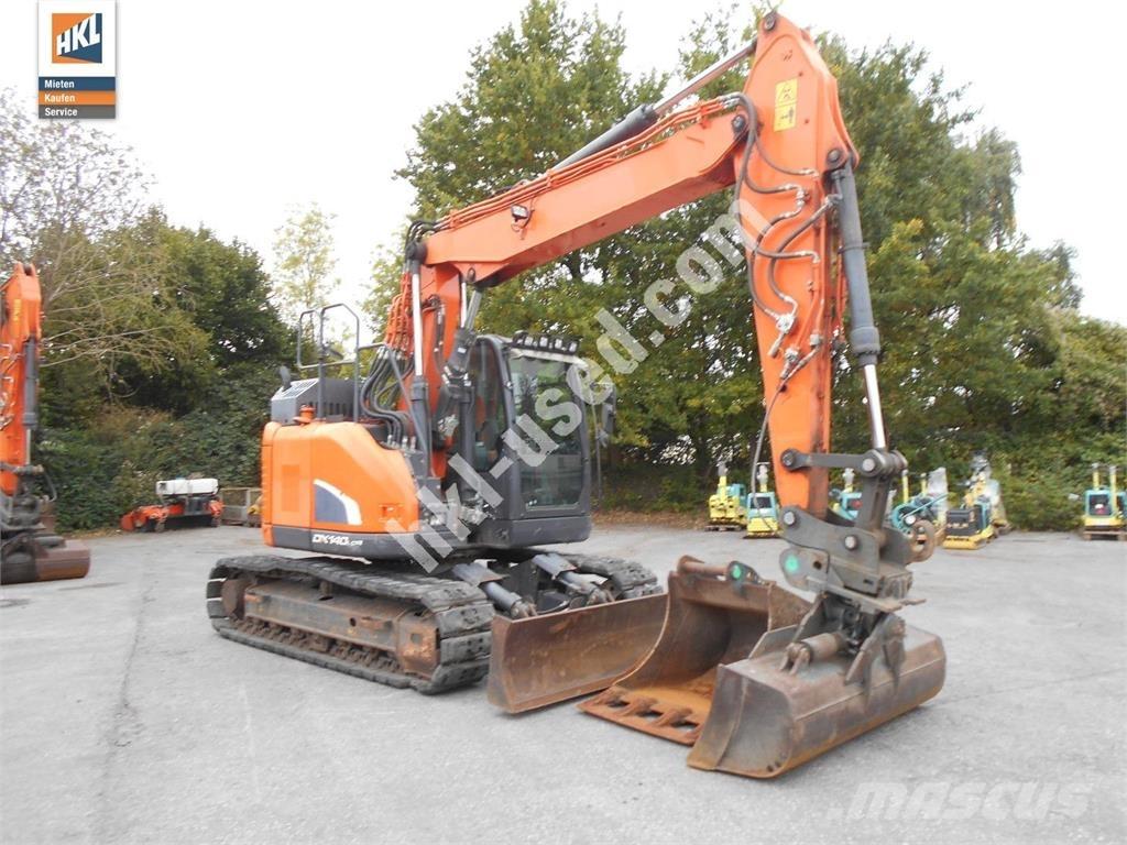 Doosan DX 140 LCR-5 حفارات زحافة