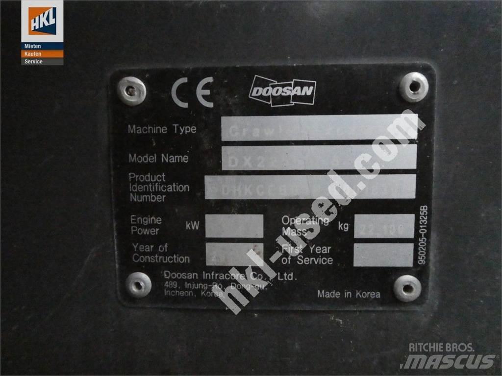 Doosan DX 225 LC-5 حفارات زحافة