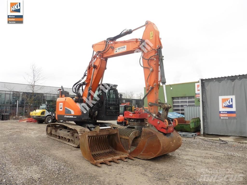 Doosan DX 235 LCR-5 حفارات زحافة