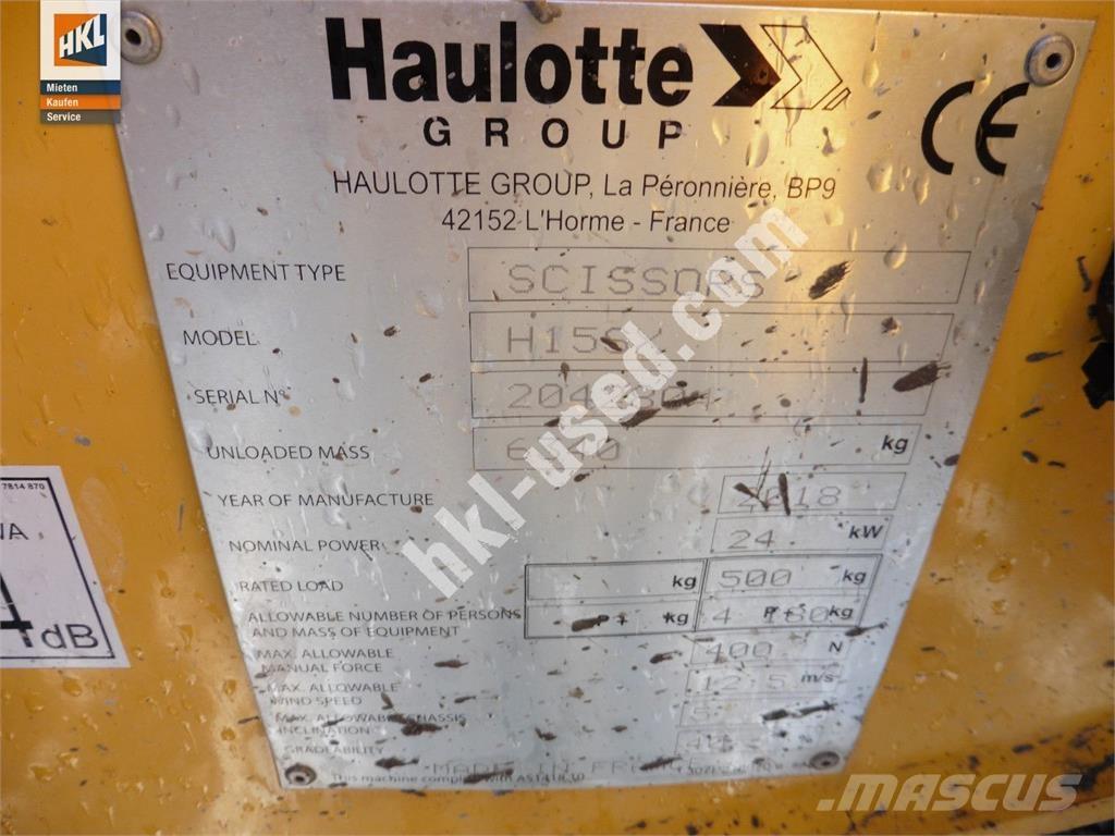 Haulotte H 15 SX معدات البناء - غير ذلك