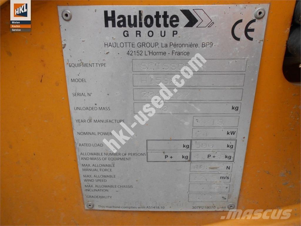 Haulotte H 15 SX أخرى