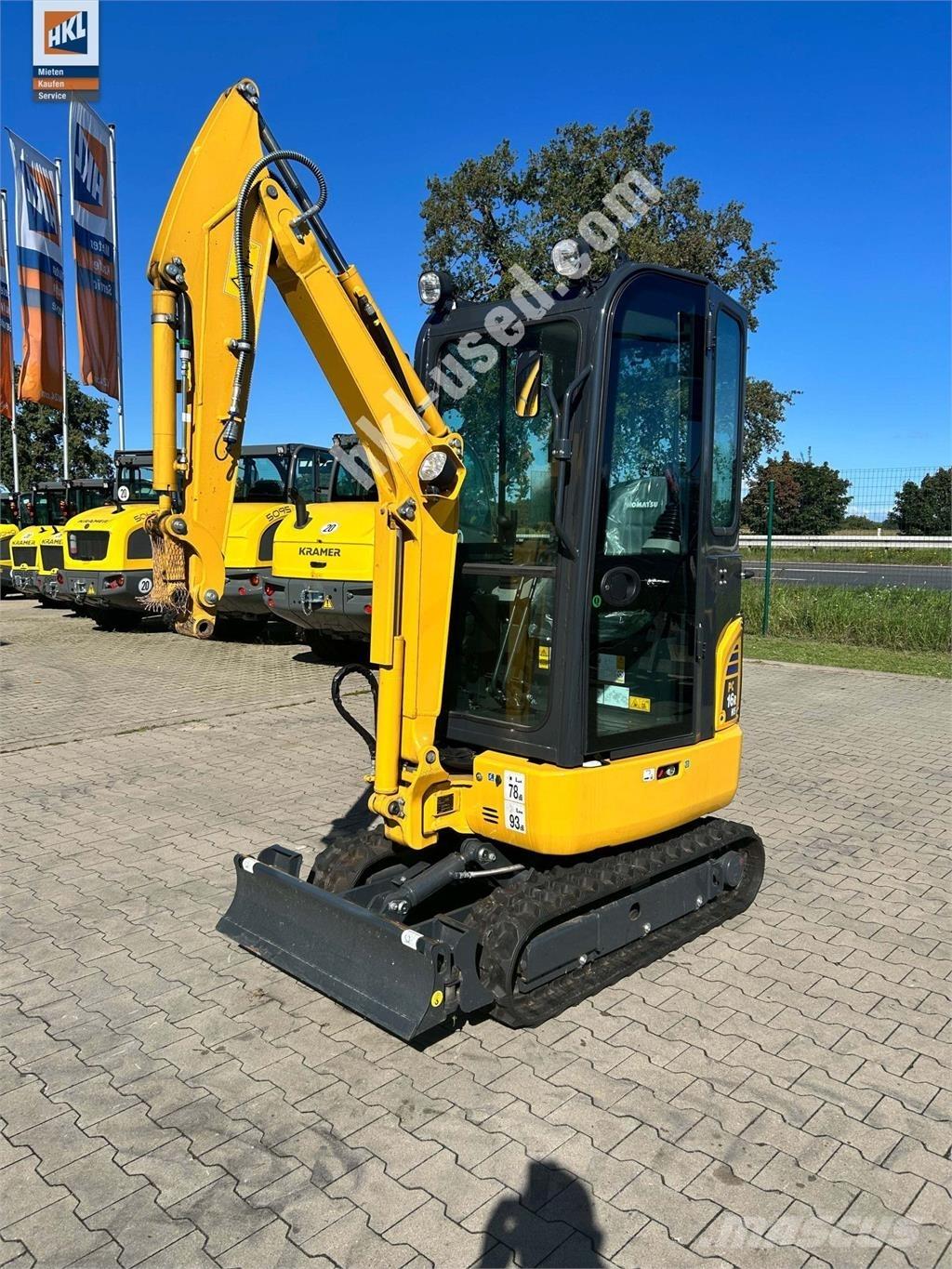 Komatsu PC 16 R-3HS حفارات صغيرة أقل من 7 طن (حفارات صغيرة)