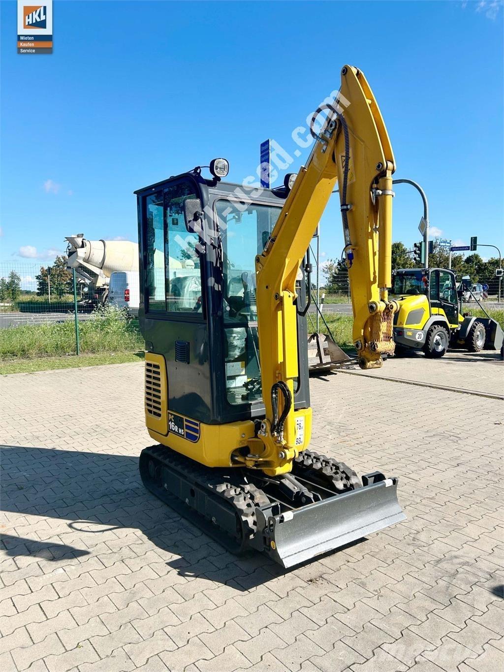 Komatsu PC 16 R-3HS حفارات صغيرة أقل من 7 طن (حفارات صغيرة)