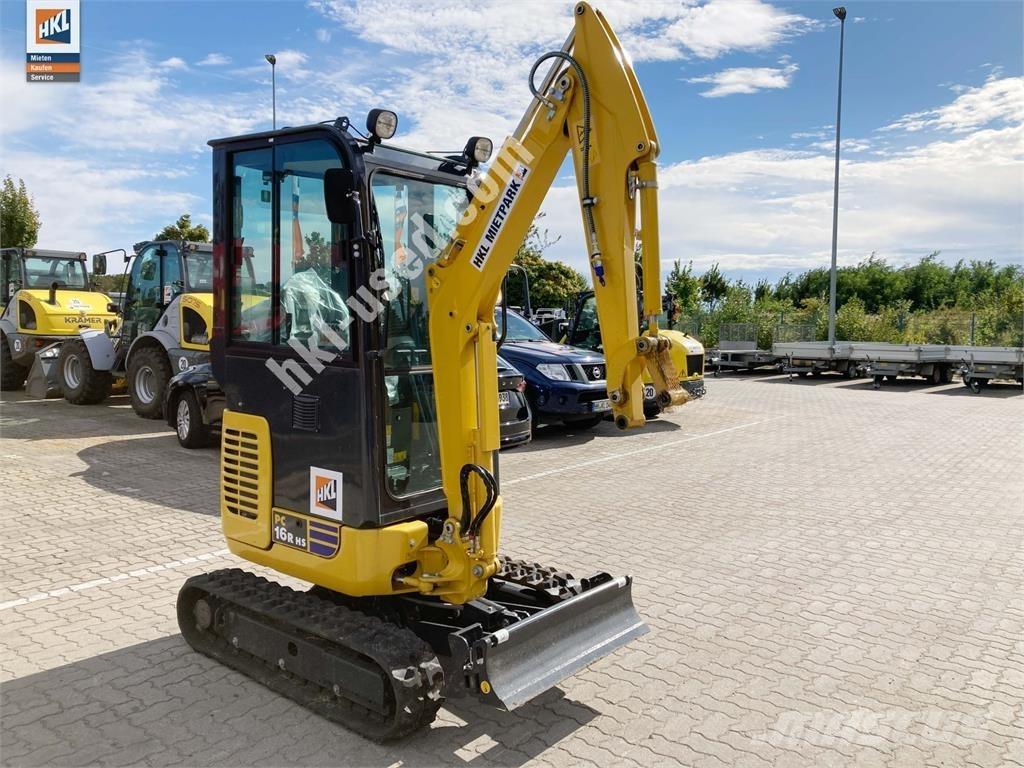 Komatsu PC 16 R-3HS حفارات صغيرة أقل من 7 طن (حفارات صغيرة)