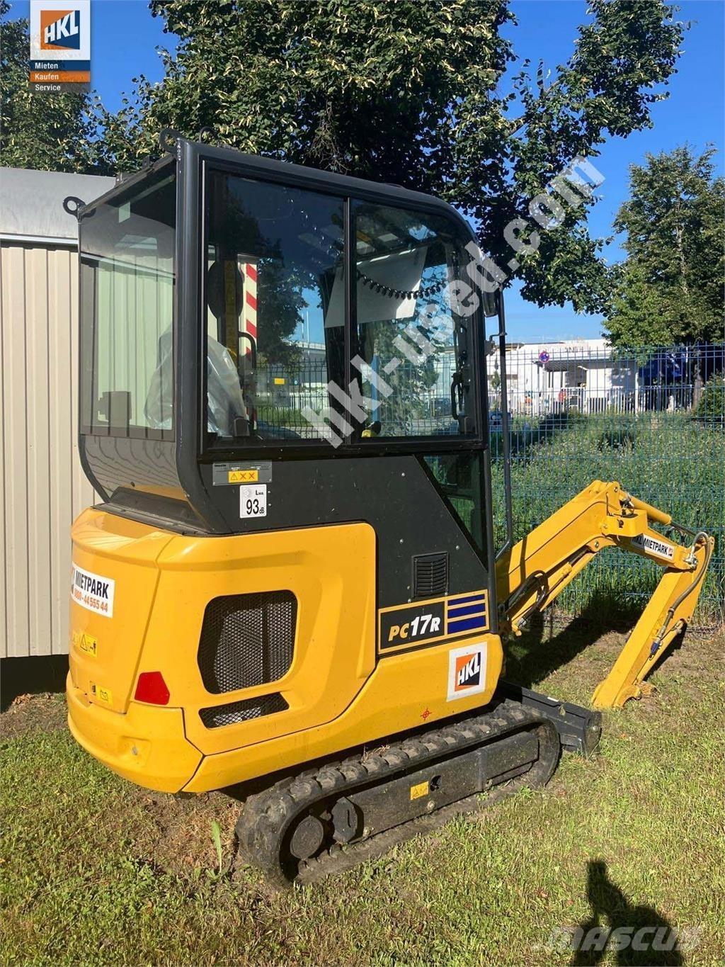 Komatsu PC 17 R-5 حفارات صغيرة أقل من 7 طن (حفارات صغيرة)