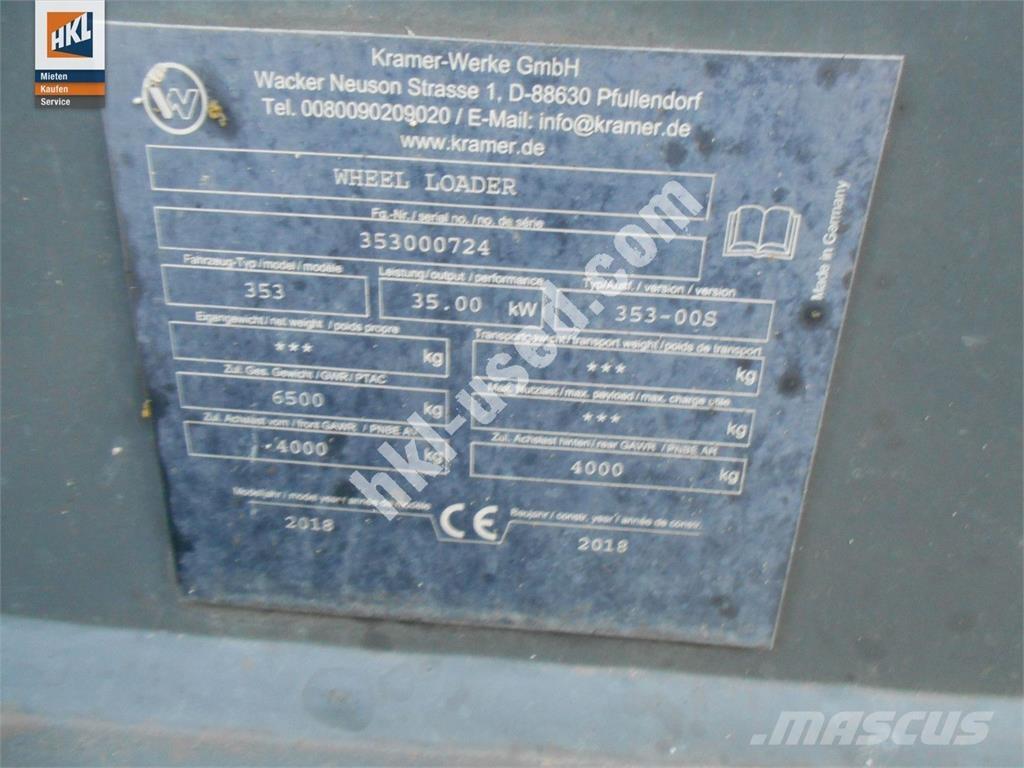 Kramer 5075 لوادر بعجل