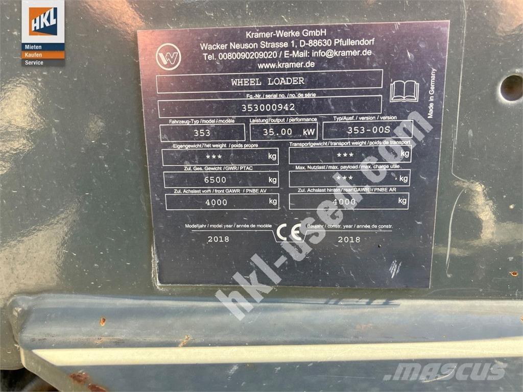 Kramer 5075 لوادر بعجل