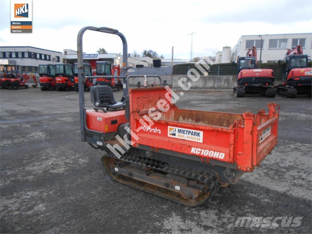 Kubota KC 100 HD عربات نقل قلابة للمواقع