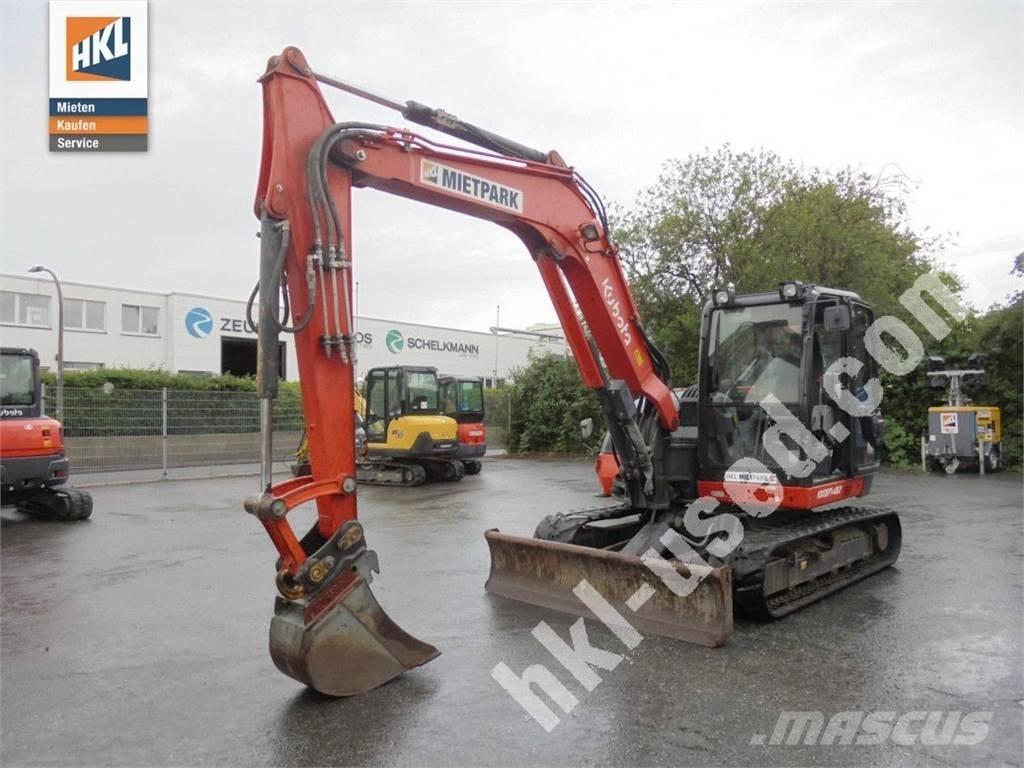 Kubota KX 080-4 حفارات صغيرة أقل من 7 طن (حفارات صغيرة)
