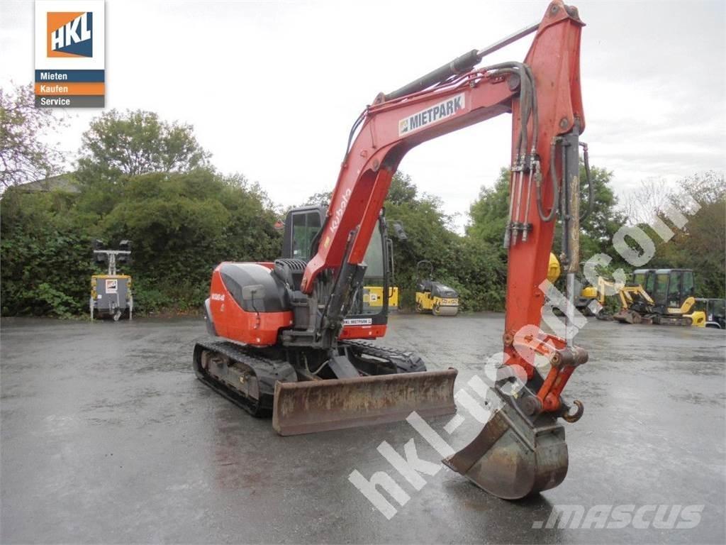 Kubota KX 080-4 حفارات صغيرة أقل من 7 طن (حفارات صغيرة)
