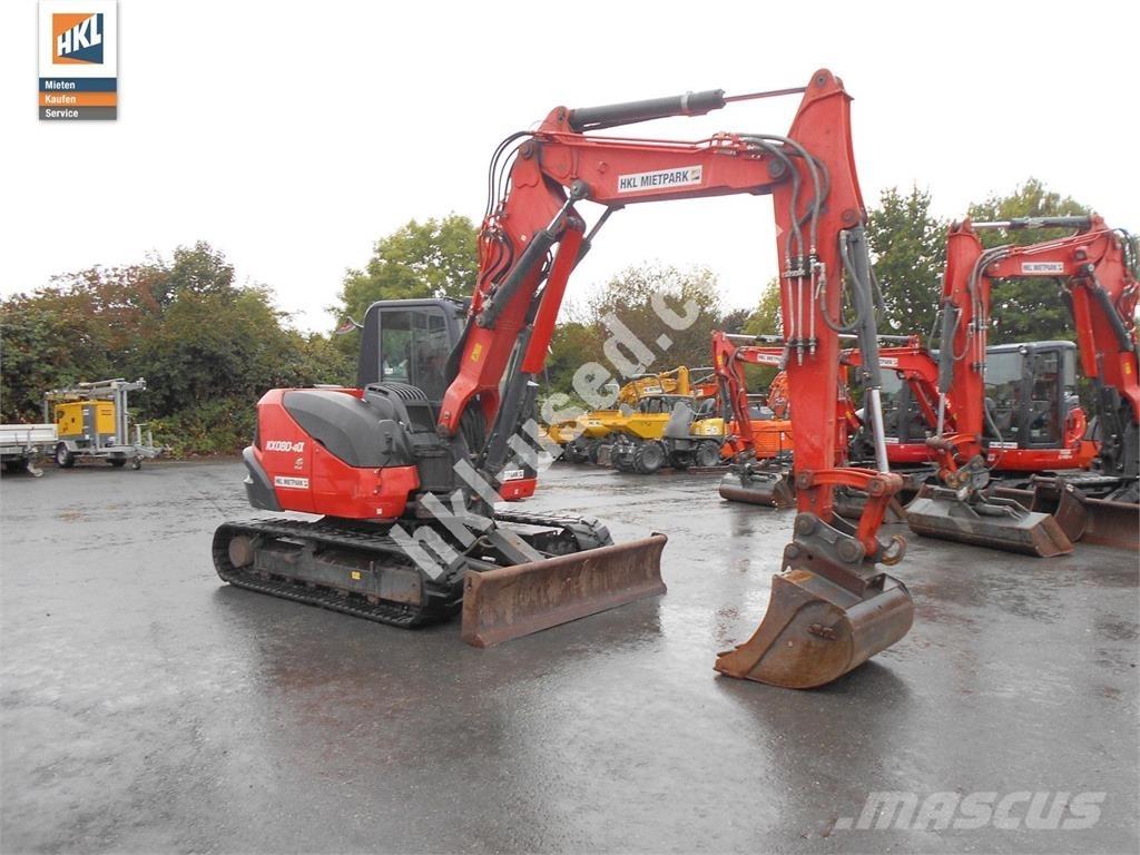 Kubota KX 080-4 حفارات صغيرة أقل من 7 طن (حفارات صغيرة)