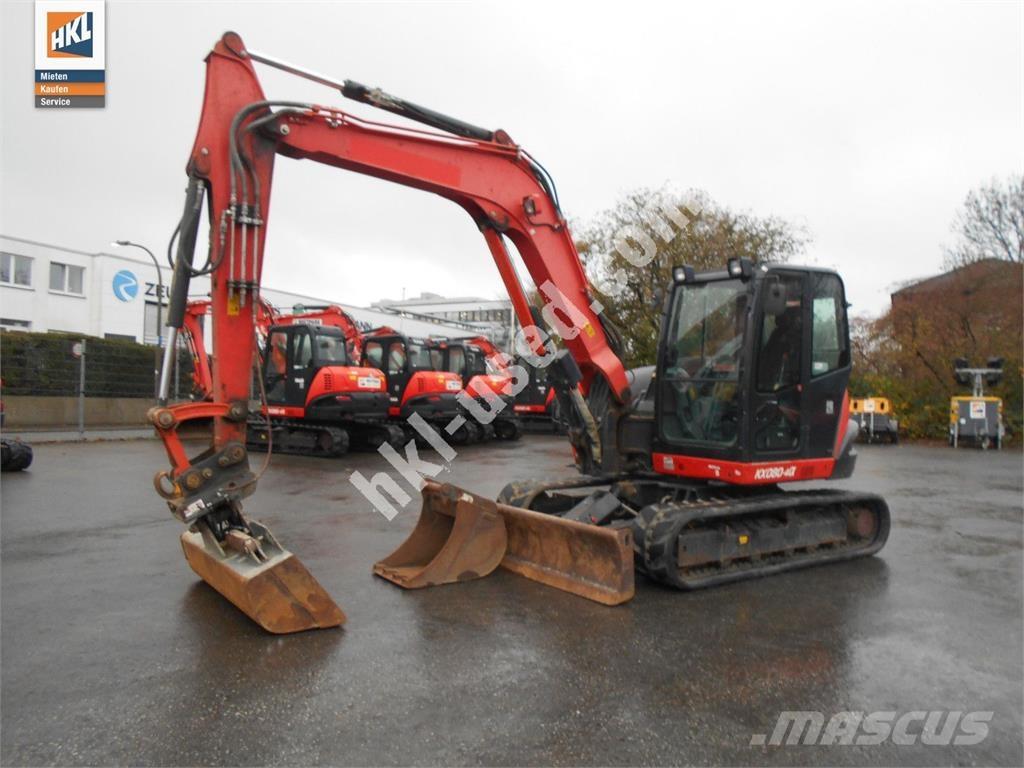Kubota KX 080-4 حفارات صغيرة أقل من 7 طن (حفارات صغيرة)