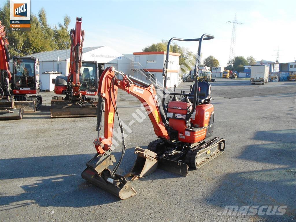 Kubota U 10-3 حفارات صغيرة أقل من 7 طن (حفارات صغيرة)