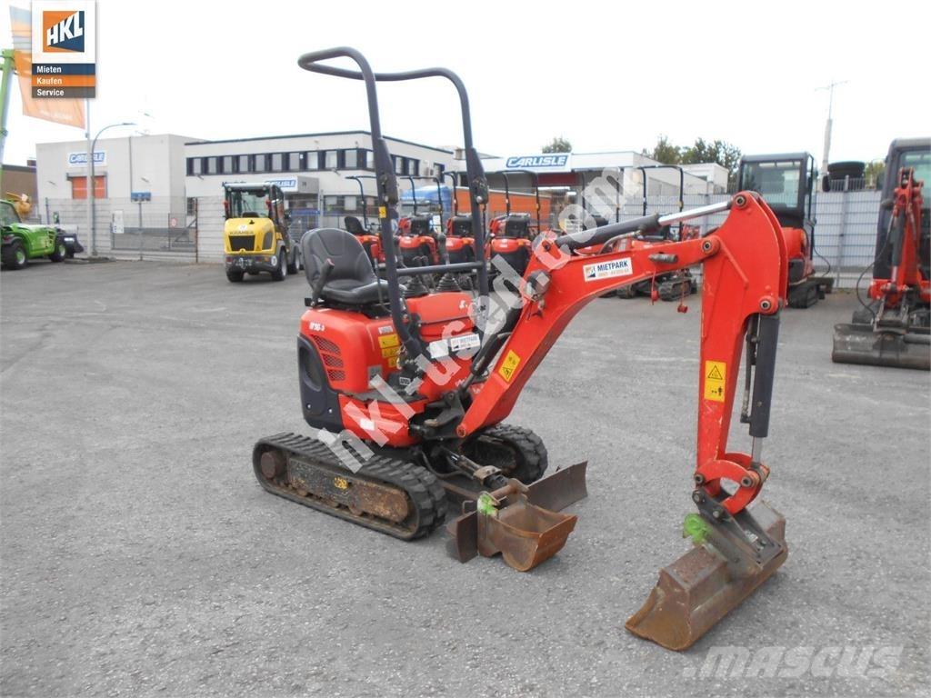 Kubota U 10-3 حفارات صغيرة أقل من 7 طن (حفارات صغيرة)