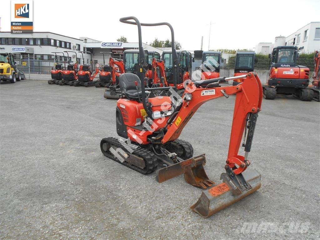Kubota U 10-3 حفارات صغيرة أقل من 7 طن (حفارات صغيرة)