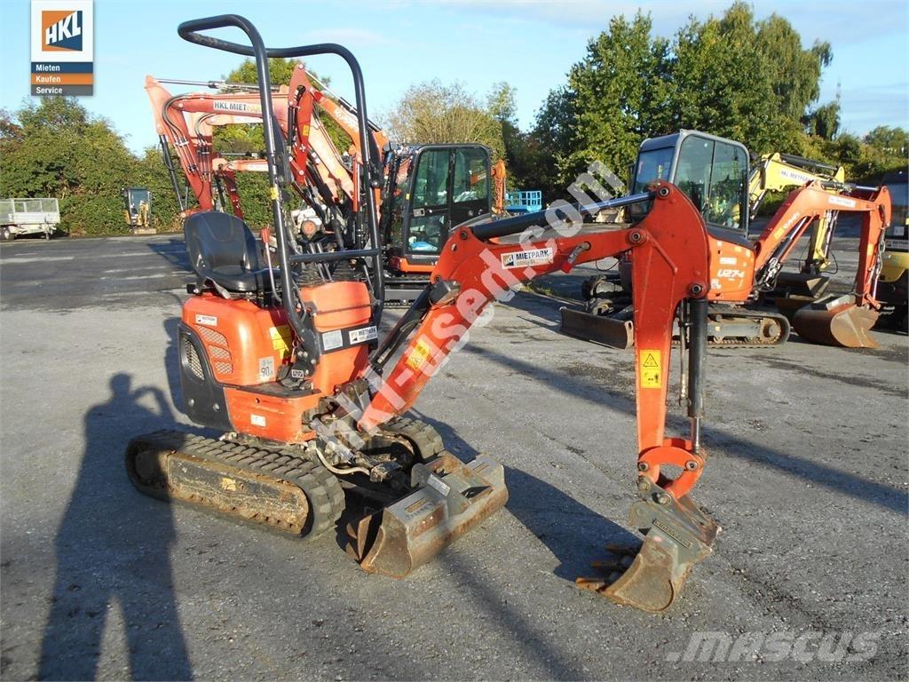 Kubota U 10-3 حفارات صغيرة أقل من 7 طن (حفارات صغيرة)