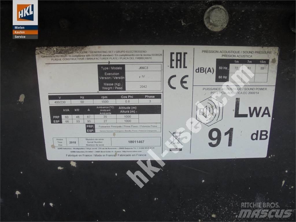 Sdmo J 66 C3 مولدات أخرى