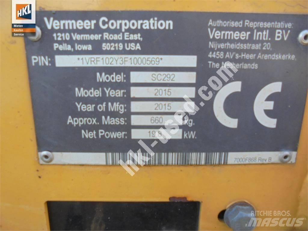 Vermeer SC 292 أخرى