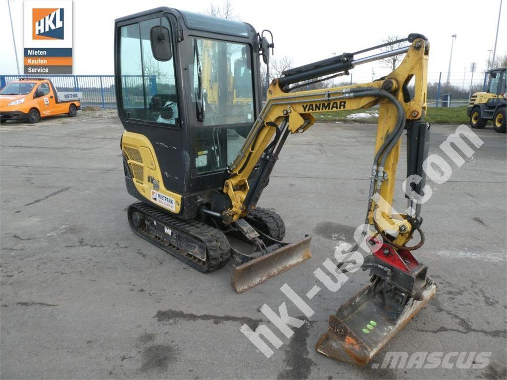 Yanmar SV 16 حفارات صغيرة أقل من 7 طن (حفارات صغيرة)