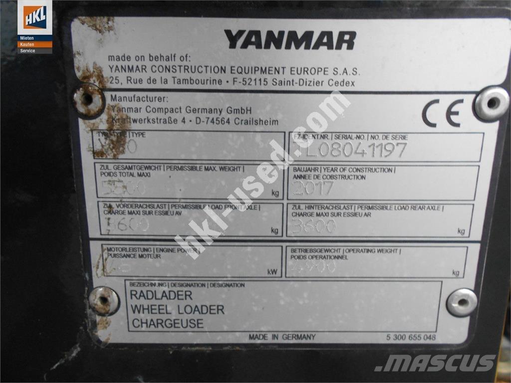 Yanmar V 80 لوادر بعجل