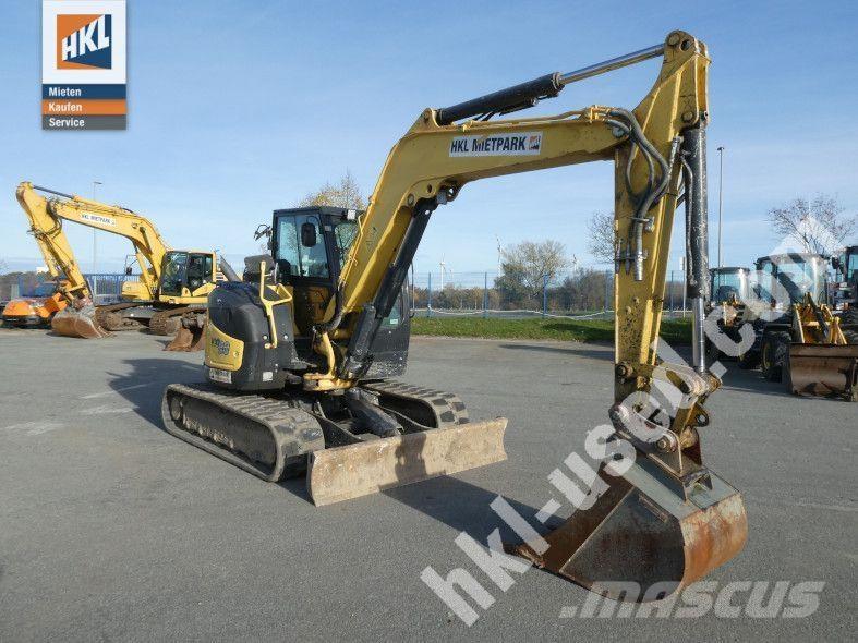 Yanmar VIO 80-1 حفارات صغيرة أقل من 7 طن (حفارات صغيرة)