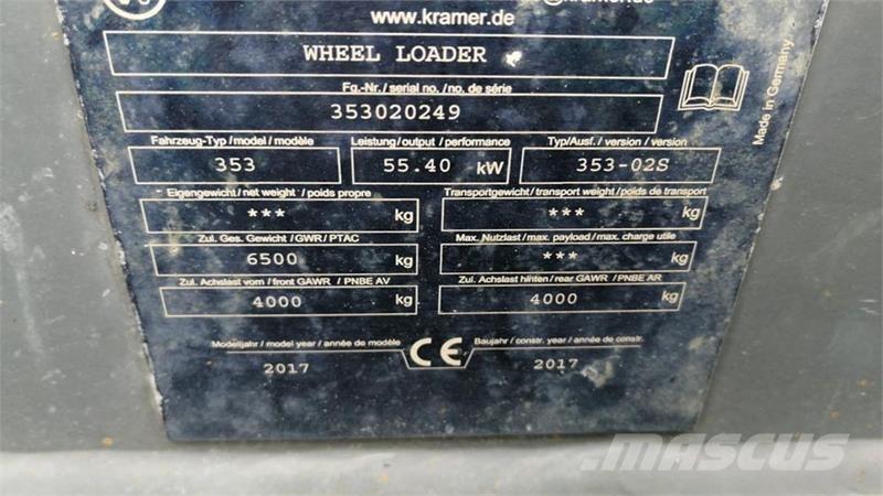 Kramer 5095 لوادر بعجل