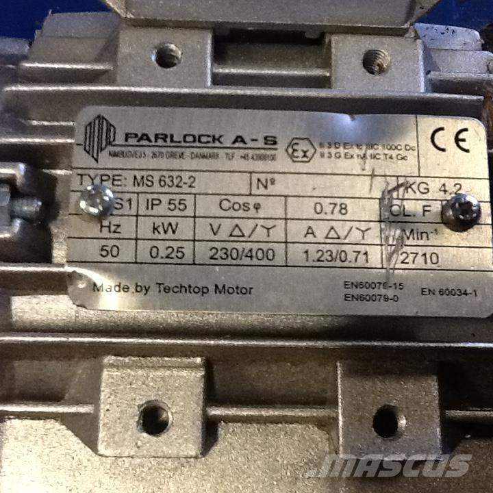  0,25 kW Parlock E-Motor محركات