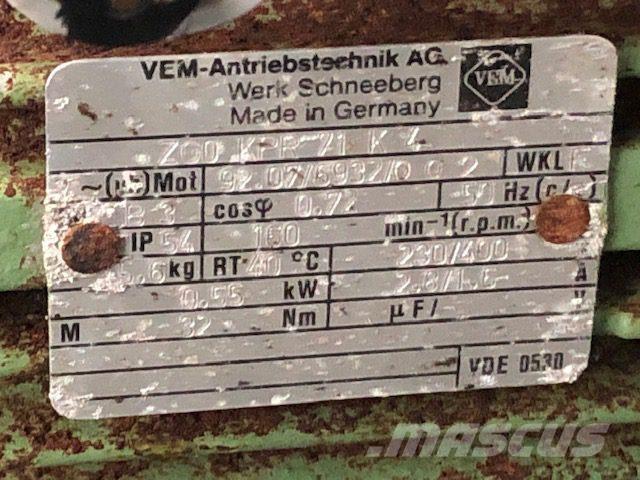  0,55 kW VEM E-Motor محركات