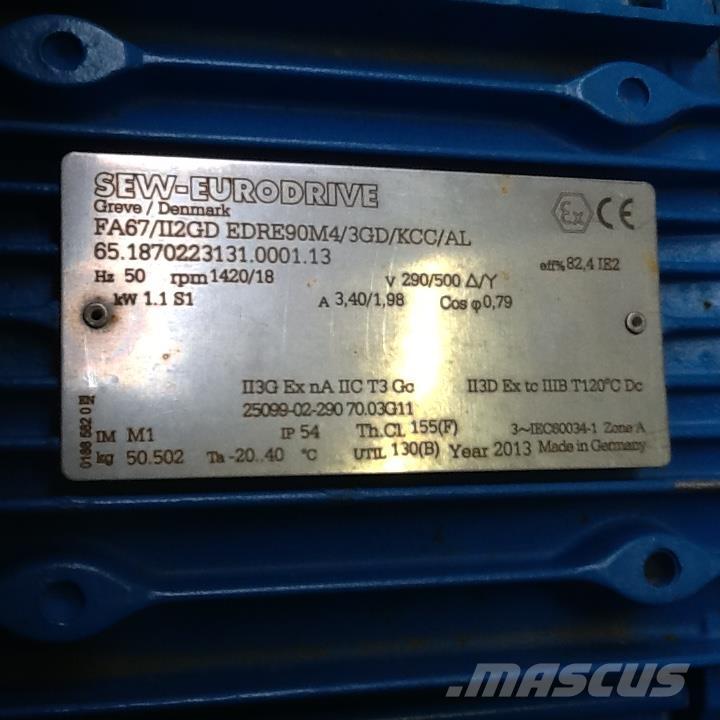  1,1 kW SEW E-Motor محركات