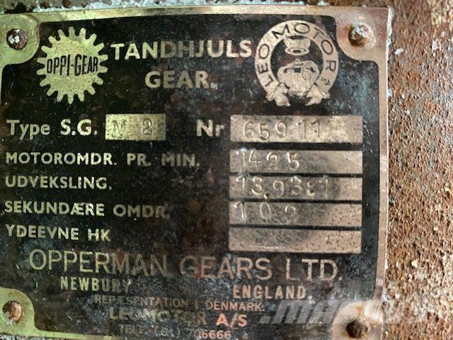  1,5 HK Thrige Gearmotor محركات