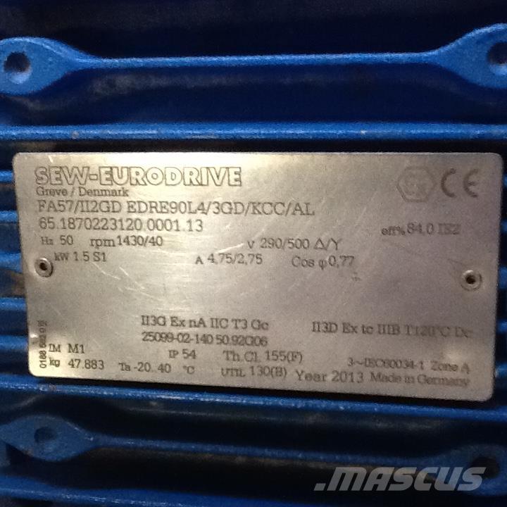  1,5 kW SEW E-Motor محركات