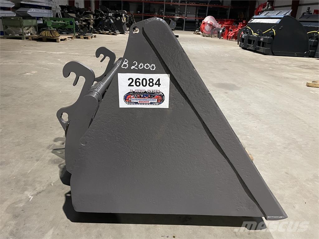  1.80 kbm Højtipskovl دلاء