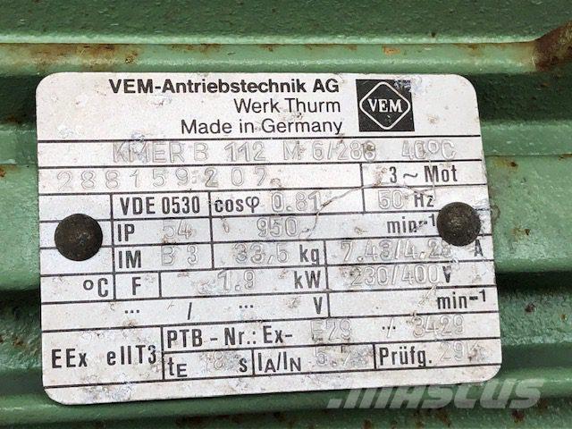  1,9 kW VEM E-Motor محركات