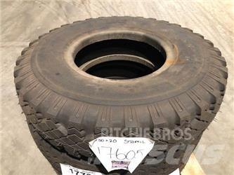  10.00-18 Stomil dæk - 3 stk. الإطارات والعجلات والحافات