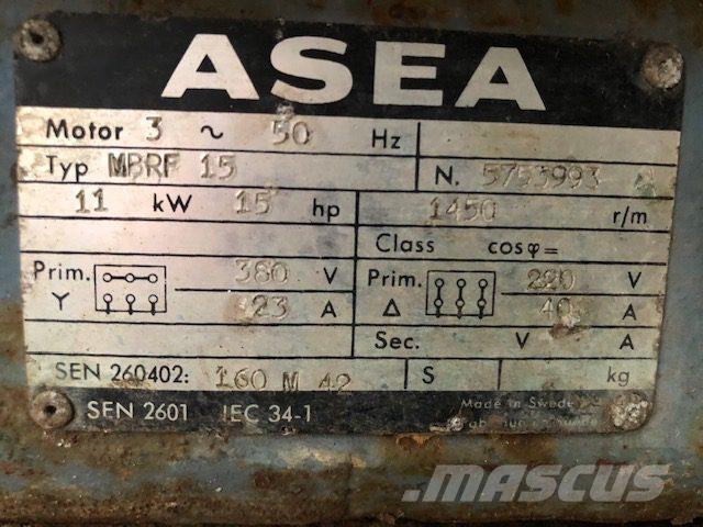  11 kW Asea MBRF 15 E-Motor محركات