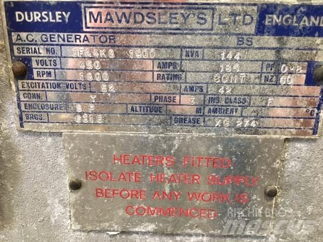  144 kVA Mawdsley Generator مولدات أخرى