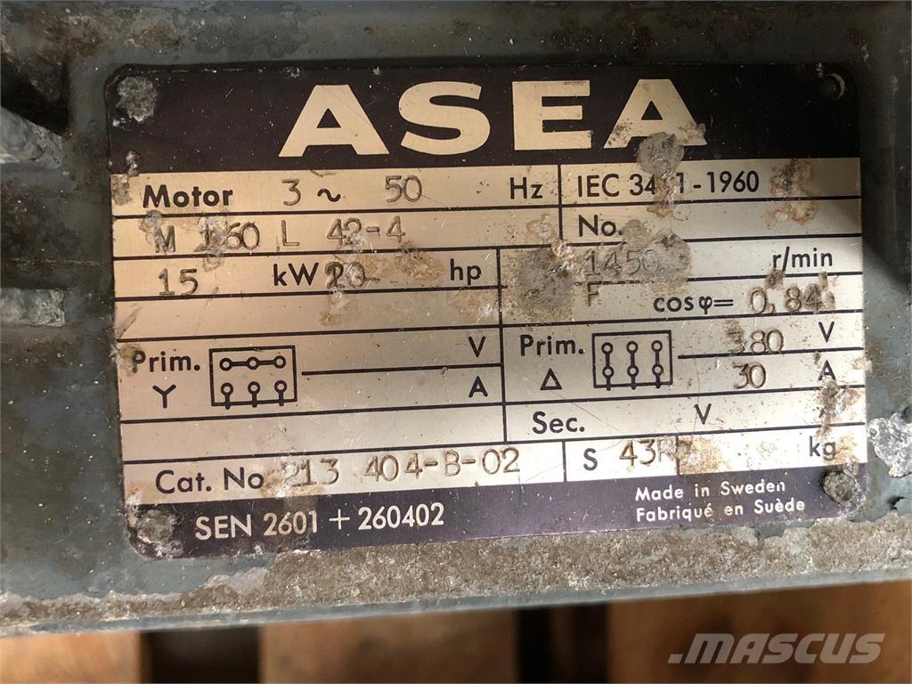  15 kW ASEA E-Motor محركات
