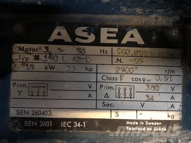  18 kW Asea E-Motor محركات