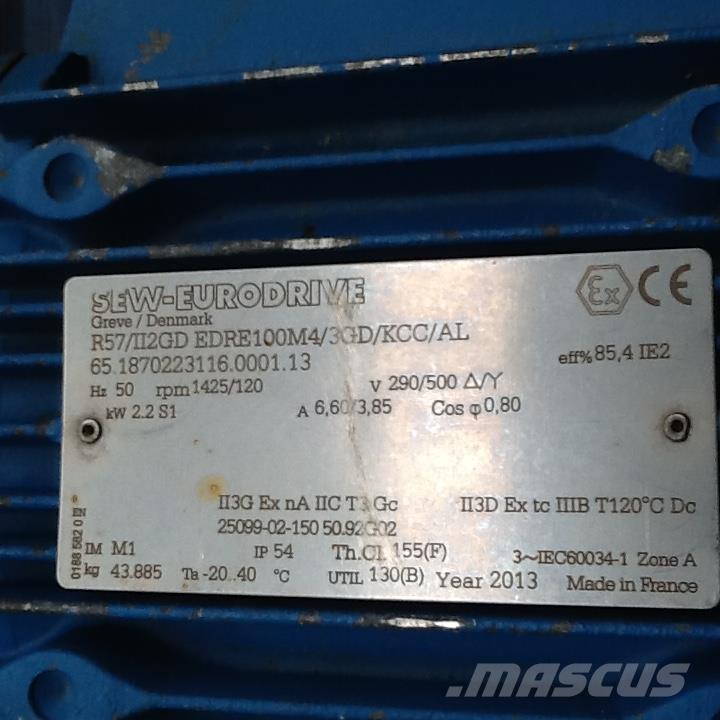  2,2 kW SEW E-Motor محركات