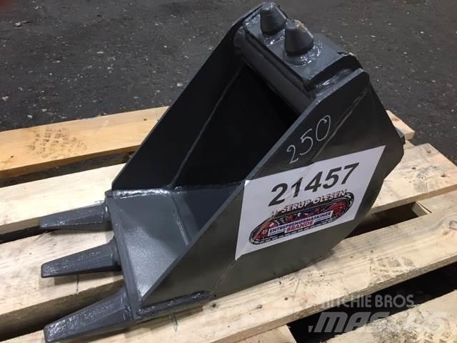  250 mm Graveskovl دلاء