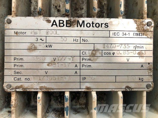  26 kW ABB MBT 200L E-Motor محركات