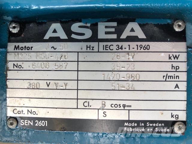  26 kW Asea E-Motor محركات