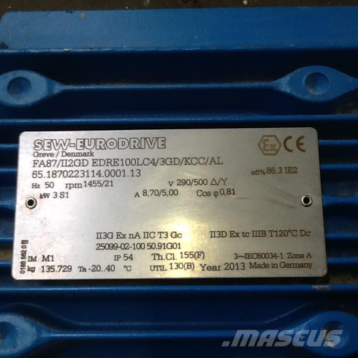  3,0 kW SEW E-Motor محركات