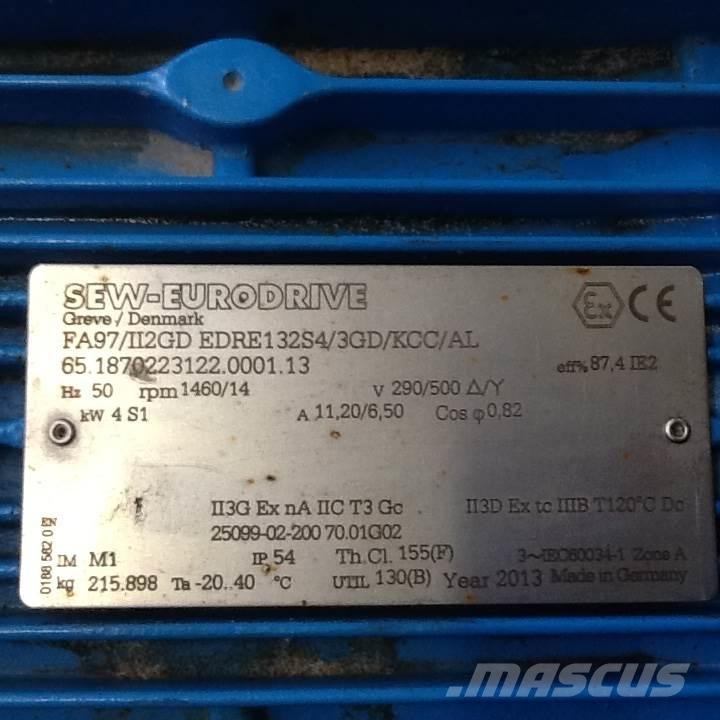  4,0 kW SEW E-Motor محركات